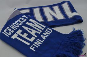 FS0008Fashion blue scarf for ballgame fans