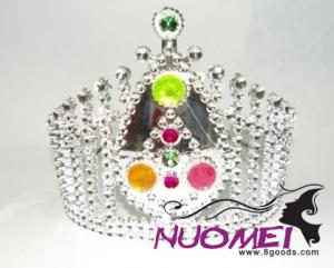 HT0046Crown with colorful decoration for children and party