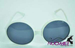 PG0044round white sunglasses, party glasses, cool
