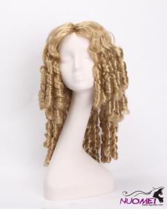 SK5070 woman fashion golden curly wig