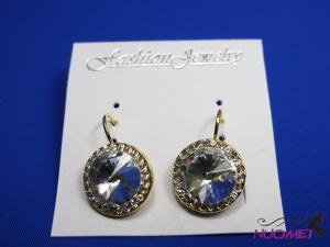 FJ0148Fashion Golden and diamond earrings
