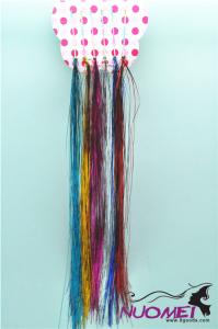 CP0090   Colorful hair pieces
