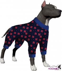 DC0051 Pet Costume, Anti Licking & Anxiety Calming Big Dog Pajamas,