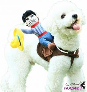 DC0055 Dog Costumes Pet Costume Pet Suit Cowboy Rider Style (Small)
