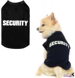 DC0077 Security Dog Shirt Clothes for Pet Puppy SMALL