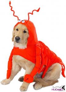 DC0081  Lobster Paws Dog Costume, Medium
