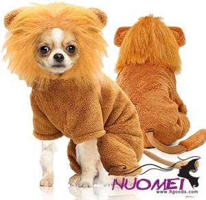 DC0110 Dog Lion Costume, Halloween Cosplay Dress Party Dressing