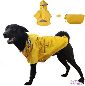 DC0118 Foldable Raincoats for Dogs with Hoods