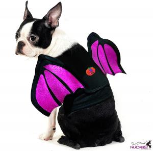 DC0121 Dog Costumes with Led Light Glitter Bat Wings for Dogs