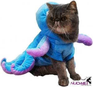 DC0130 Dog Octopus Costume Pet Funny Clothes for Halloween Christmas