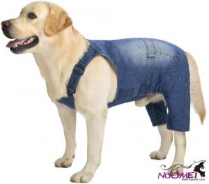 DC0159 Medium Large Dog Jeans Jumpsuit Overall for Dogs,