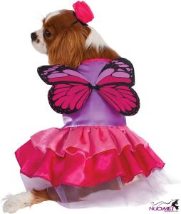 DC0167 Pet Costume, X-Small, Pink and Purple Fairy