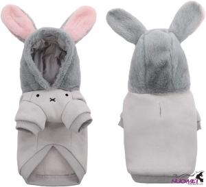 DC0228 Dog Costume, Bunny Rabbit Hoodie