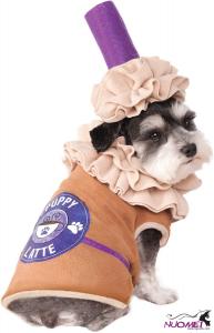DC0232 Puppy Latte Pet Costume, Large