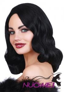 CW0339 Hollywood Black Glamour Wig