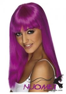 CW0424 Glamourama Neon Purple Wig