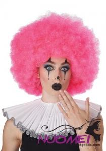 LW0030 Pink Jumbo Afro Wig for adults