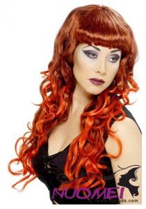 A0054 Red Hot Siren Wig