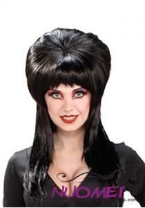 A0081 Womens Mistress Elvira Black Wig
