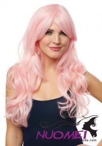 A0128 Styleable Pink Wig for Adults