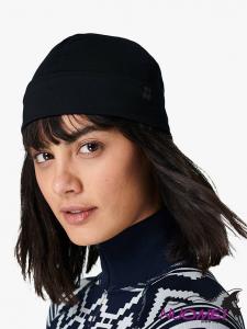 H0016 Sweaty Betty Thermal Ski Helmet Hat, Black