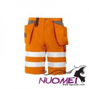 D0198 PROJOB HIGH VISIBILITY REFLECTIVE WORK SAFETY SHORTS