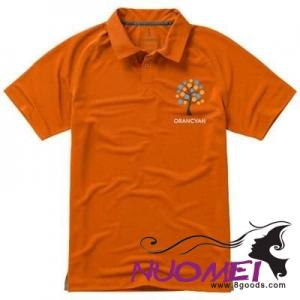 D0238 OTTAWA SHORT SLEEVE MENS COOL FIT POLO in Orange