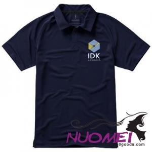 D0243 OTTAWA SHORT SLEEVE MENS COOL FIT POLO in Navy