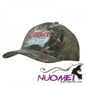 F0197 CAP with Camo Mesh Back
