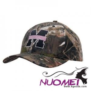 F0206 TRUE TIMBER CAMOUFLAGE STRUCTURED 6 PANEL CAP