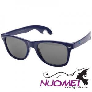 B0508 SUN RAY SUNGLASSES with Bottle Opener in Navy
