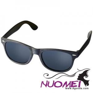B0521 SUN RAY SUNGLASSES with Heathered Finish in Navy