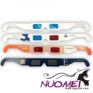B0551 3D GLASSES with Full Colour Print