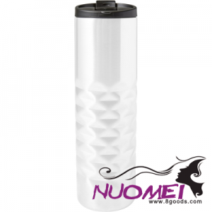 D0566 STEEL THERMOS MUG (460ML) in White