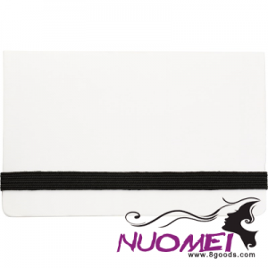 F0403 CARD CASE with Sticky Tabs in White