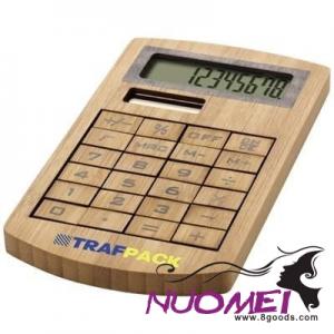 F0416 CALCULATOR MADE OF BAMBOO in Wood
