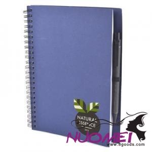 F0426 A5 INTIMO NOTE BOOK in Navy Blue