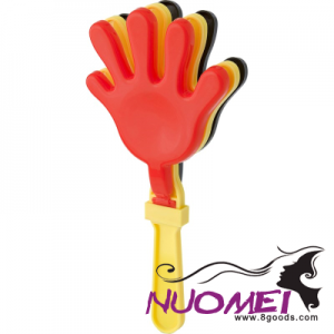B0590 HAND CLAPPER in Black & Yellow & Red