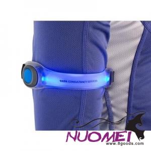 B0607 BE SEEN LIGHT UP ARM BAND in Blue