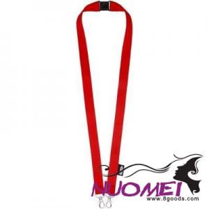 F0518 ADAM RECYCLED PET LANYARD with Two Hooks