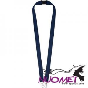 F0525 ADAM RECYCLED PET LANYARD with Two Hooks