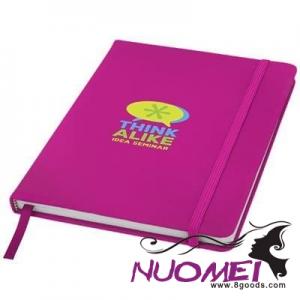 D0636 SPECTRUM A5 HARD COVER NOTE BOOK in Pink