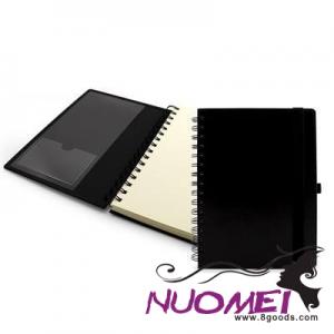D0647 A5 WIRO NOTE BOOK with Elastic Strap & Pen-loop