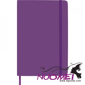D0650 NOTE BOOK SOFT FEEL (APPROX A5) in Purple
