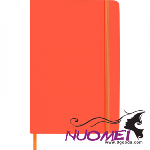 D0651 NOTE BOOK SOFT FEEL (APPROX A5) in Orange