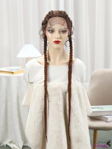 F0636 Lace Four Strand Braided Wig for Women