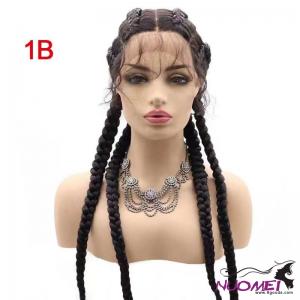 F0641 Lace Four Strand Braided Wig for Women