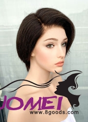 F1092 Lace Front Remy Natural Hair Wig