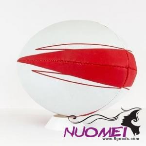 A0238 SIZE 4 RUBBER PROMOTIONAL RUGBY BALL