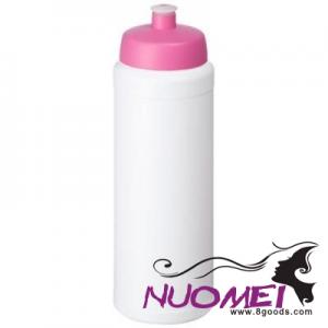 A0243 BASELINE® PLUS 750 ML BOTTLE with Sports Lid in White Solid-pink